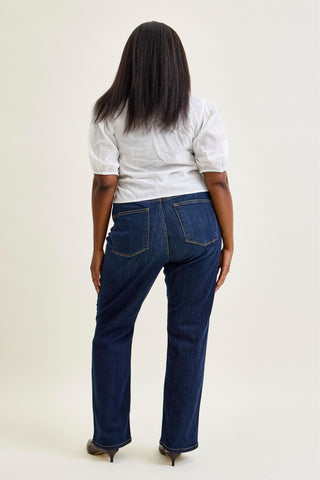 Judy Blue High Waist Straight Denim Jeans 82627