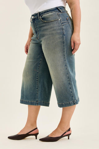Judy Blue High Waist Marian Culotte Denim Jeans 881143