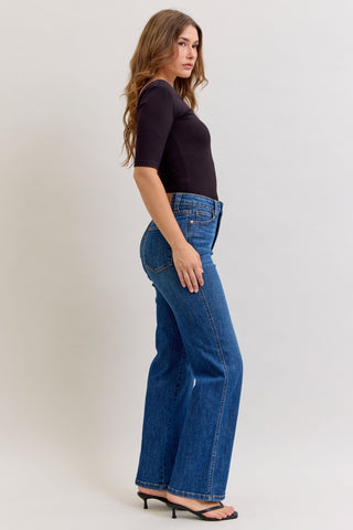 Judy Blue High Waist Tummy Control Straight Denim Jeans 881000