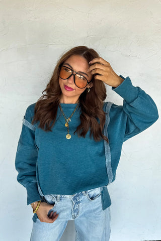 Blakeley Fall Colors Classic Crew Pullover