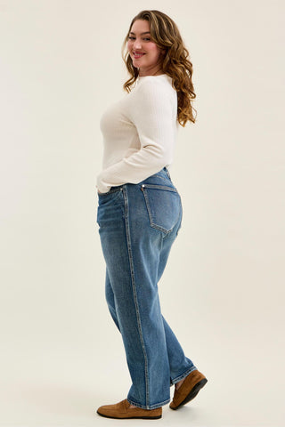 Judy Blue High Waist Rigid Magic Marlow Arc Denim Jeans 881158