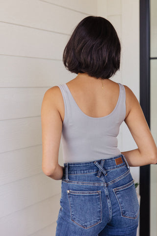 Yelete The Basics Bodysuit in Grey