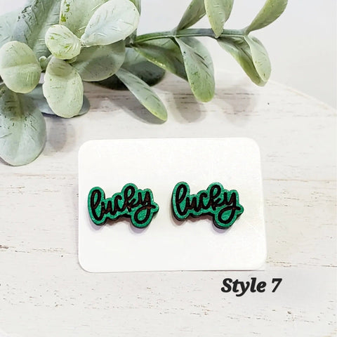 Lucky Studs | Style 7-Earrings-Sunshine and Wine Boutique