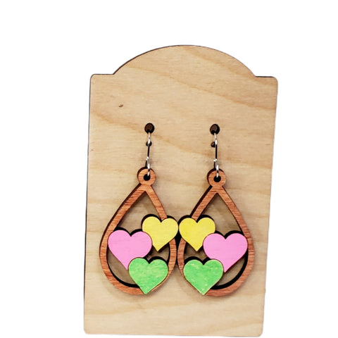 All My Heart | Style 2 Earrings-Sunshine and Wine Boutique