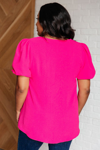 Jodifl Belong Together Puff Sleeve Blouse