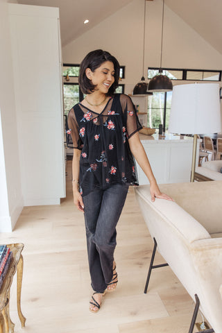 Now N Forever Best We've Got Embroidered Blouse