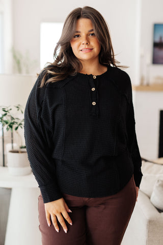 Sew In Love Better Than Best Henley Top