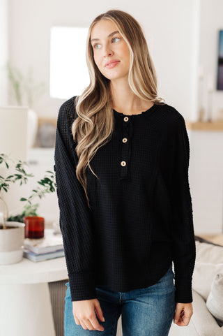 Sew In Love Better Than Best Henley Top
