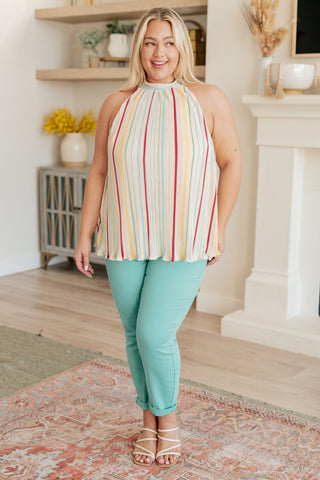 Kori Boujee Brunch Mock Neck Tank