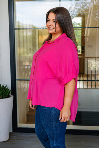 One Eleven North Bounding Beauty Button Down Blouse
