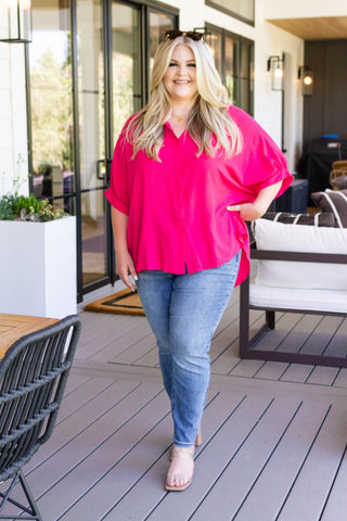 One Eleven North Bounding Beauty Button Down Blouse