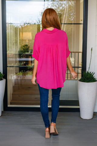 One Eleven North Bounding Beauty Button Down Blouse