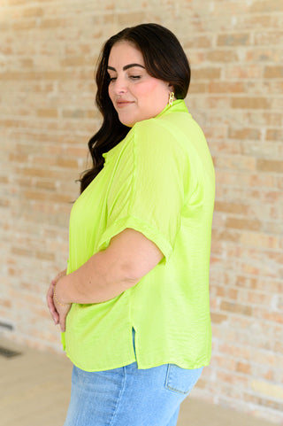 Jodifl Bright Idea Button Down in Citrus
