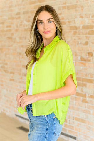 Jodifl Bright Idea Button Down in Citrus
