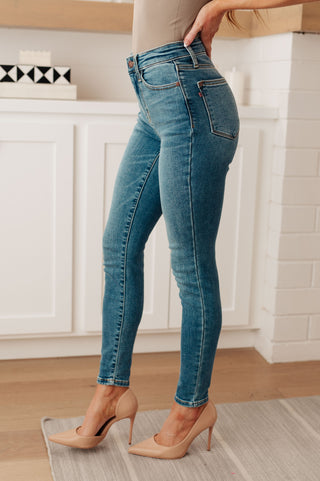 Judy Blue Bryant High Rise Thermal Skinny Jean - Exclusive