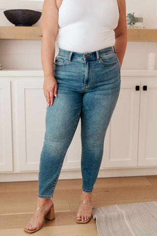 Judy Blue Bryant High Rise Thermal Skinny Jean - Exclusive