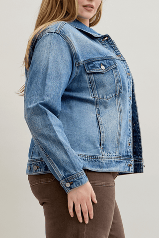Judy Blue Rigid Magic Boyfriend Denim Jacket 7887