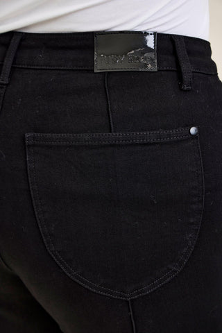 Judy Blue High Waist Liza Black Palazzo Denim Jeans 881243