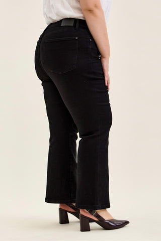 Judy Blue High Waist Tummy Control Black Bootcut Denim Jeans 881184 - Petite