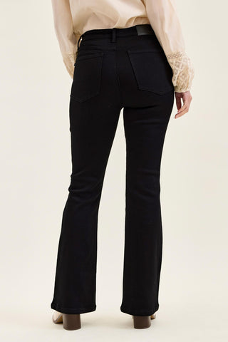 Judy Blue High Waist Tummy Control Black Bootcut Denim Jeans 881184