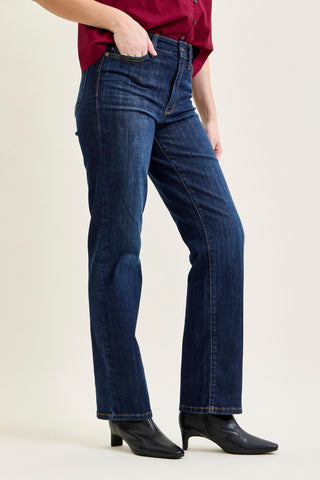 Judy Blue High Waist Straight Denim Jeans 82627