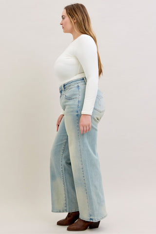 Judy Blue High Waist Column Straight Denim Jeans 881044