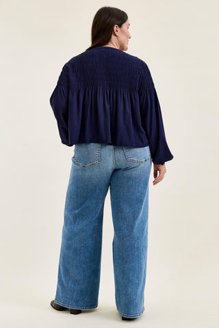 Judy Blue High Waist Column Straight Denim Jeans 82737