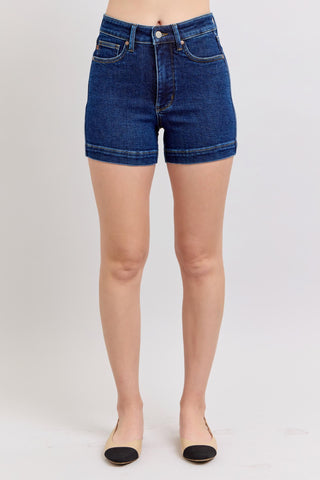 Judy Blue High Waist Tummy Control Denim Short 150333