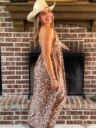 Blakeley Western Charm Floral Maxi Dress