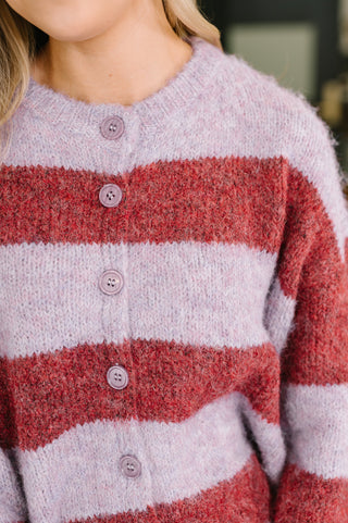 Haptics Callin' Be Back Again Casual Button Down Sweater