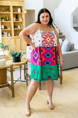Andree By Unit Camilla Tiered Embroidered Dress