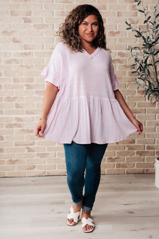 Shopin La Can't Find the Words V-Neck Blouse