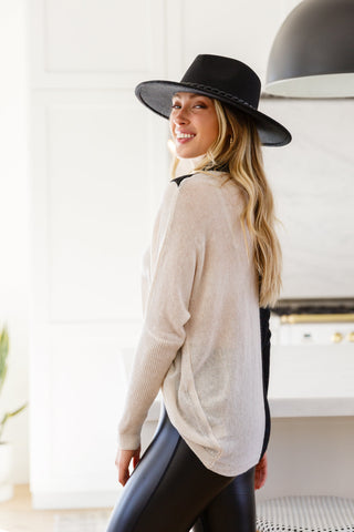 Jodifl Can't Touch This Sparkle Color Blocked Sweater