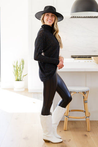 Jodifl Can't Touch This Sparkle Color Blocked Sweater