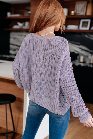 Andree By Unit Captured My Interest Chunky V-Neck Sweater