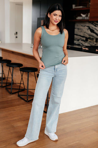Rae Mode Casual But Cool Tank in Tidewater Teal