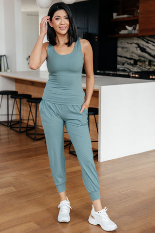 Rae Mode Casual But Cool Tank in Tidewater Teal