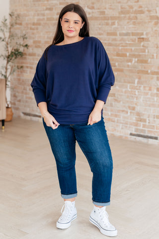 Sew In Love Casually Comfy Batwing Top