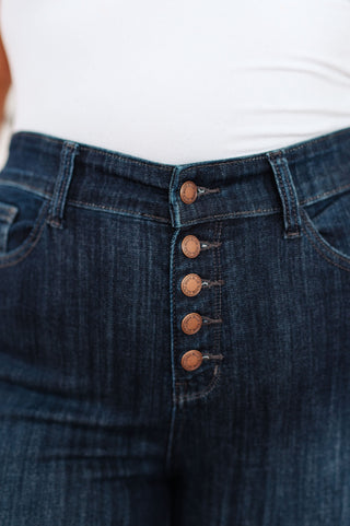 Judy Blue Celecia High Waist Hand Sanded Resin Skinny Jeans - Exclusive