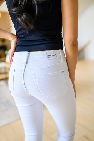 Judy Blue Certifiably Cool Mid Rise Capris - Exclusive