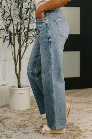 Judy Blue Ciera High Waist Rigid Magic Wihelmina Baggy - Exclusive