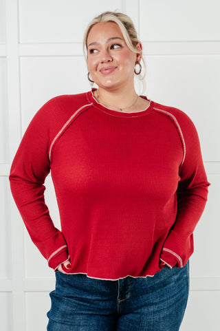 One Eleven North Clever Expression Long Sleeve Top