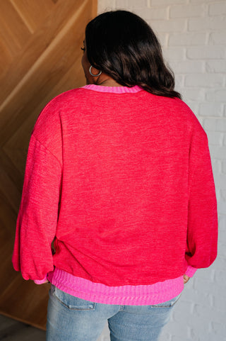 GeeGee Cold, Cold Go Away Oversized Pullover