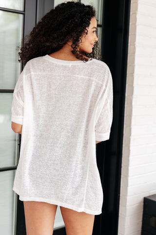 One Eleven North Continue On Oversized Tunic