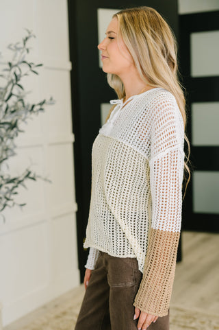 One Eleven North Corner of the Block Loose Knit Sweater