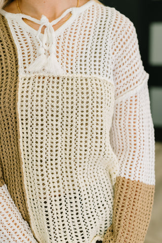One Eleven North Corner of the Block Loose Knit Sweater