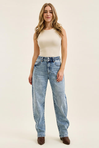 Judy Blue High Waist Double Waistband Marlow Arc Denim Jeans 881102