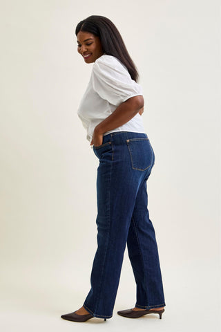 Judy Blue High Waist Straight Denim Jeans 82627