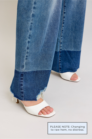 Judy Blue High Waist Column Straight Denim Jeans 881043