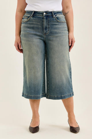 Judy Blue High Waist Marian Culotte Denim Jeans 881143